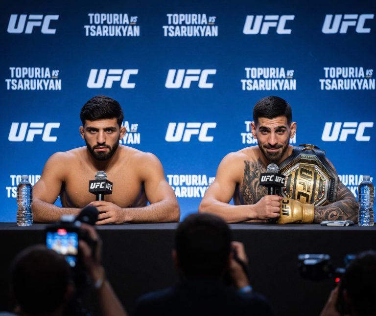 Ilia Topuria vs Arman Tsarukyan Arman Tsarukyan Responds to Champion’s Harsh Trash Talk