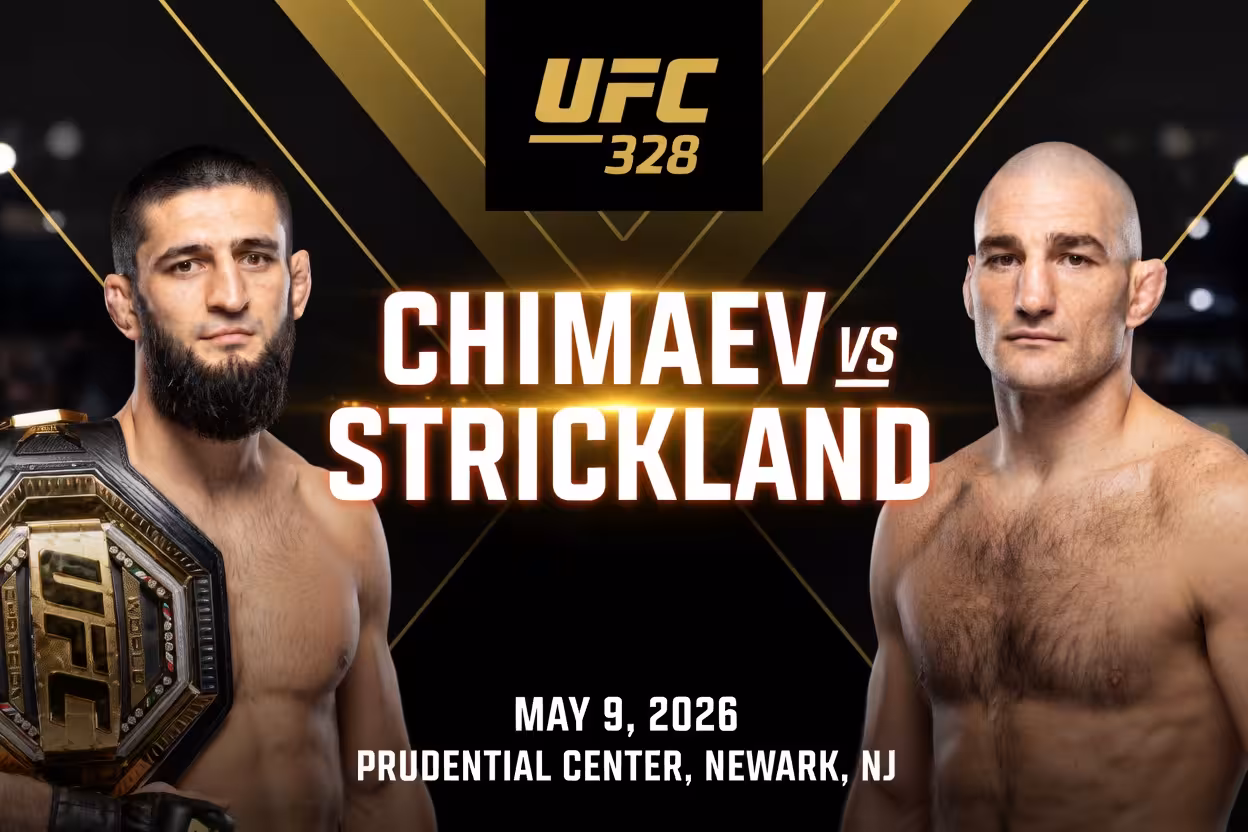UFC 328 Chimaev vs Strickland – Full Fight Card, Title Fight Breakdown & Analysis
