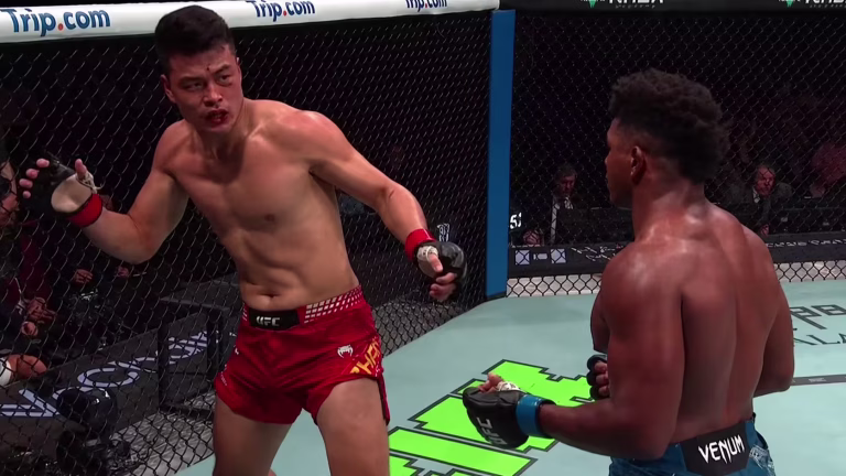 Alonzo Menifield Drops Zhang Mingyang Twice in Explosive Co-Main Event Finish