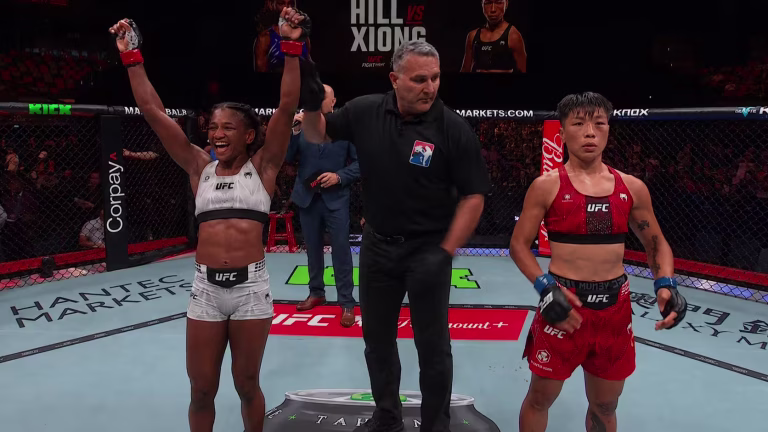 Angela Hill Outworks Xiong Jingnan to Earn Decision Win at UFC Fight Night