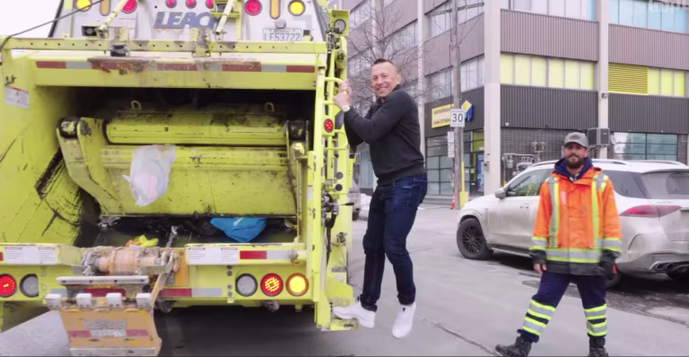 Georges St-Pierre Launches Podcast With Humble Garbage Truck Nostalgia