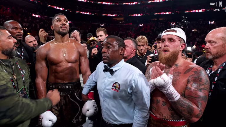 Jake Paul Says Anthony Joshua Camp Was Not 100 Percent