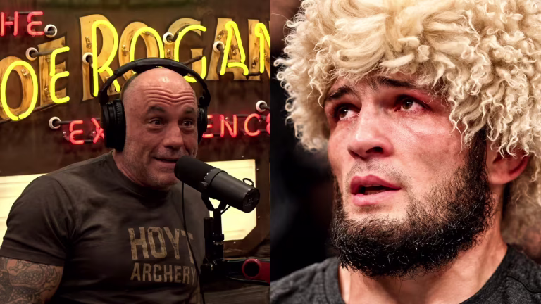 Joe Rogan Amazed That Khabib Nurmagomedov Never Bled Inside the Octagon