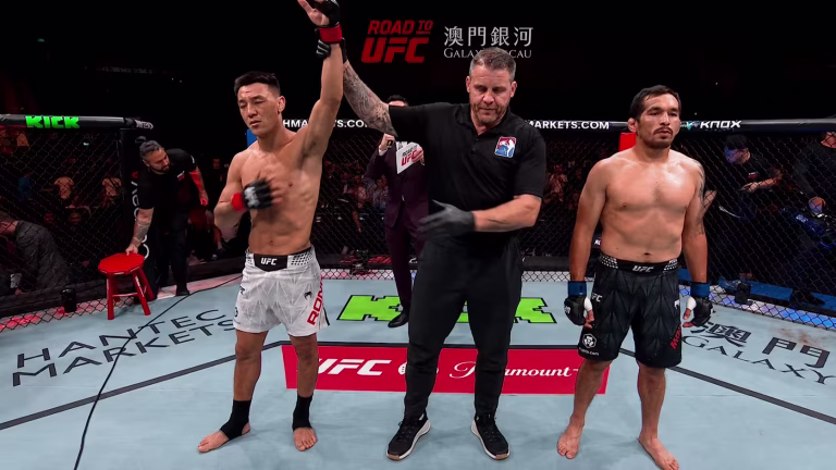 Rongzhu Closes Day 1 of Road to UFC 5 With Flawless First-Round Performance