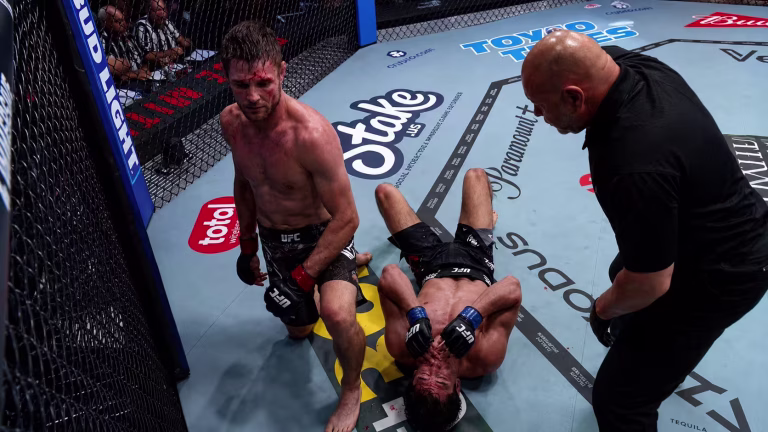 Bryce Mitchell Stuns Santiago Luna With Late Submission Win at UFC Fight Night