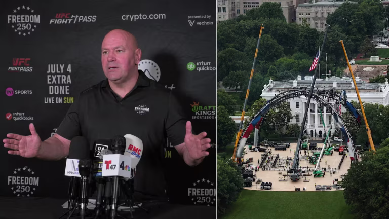 Dana White Says UFC White House Will Go Ahead No Matter the Weather