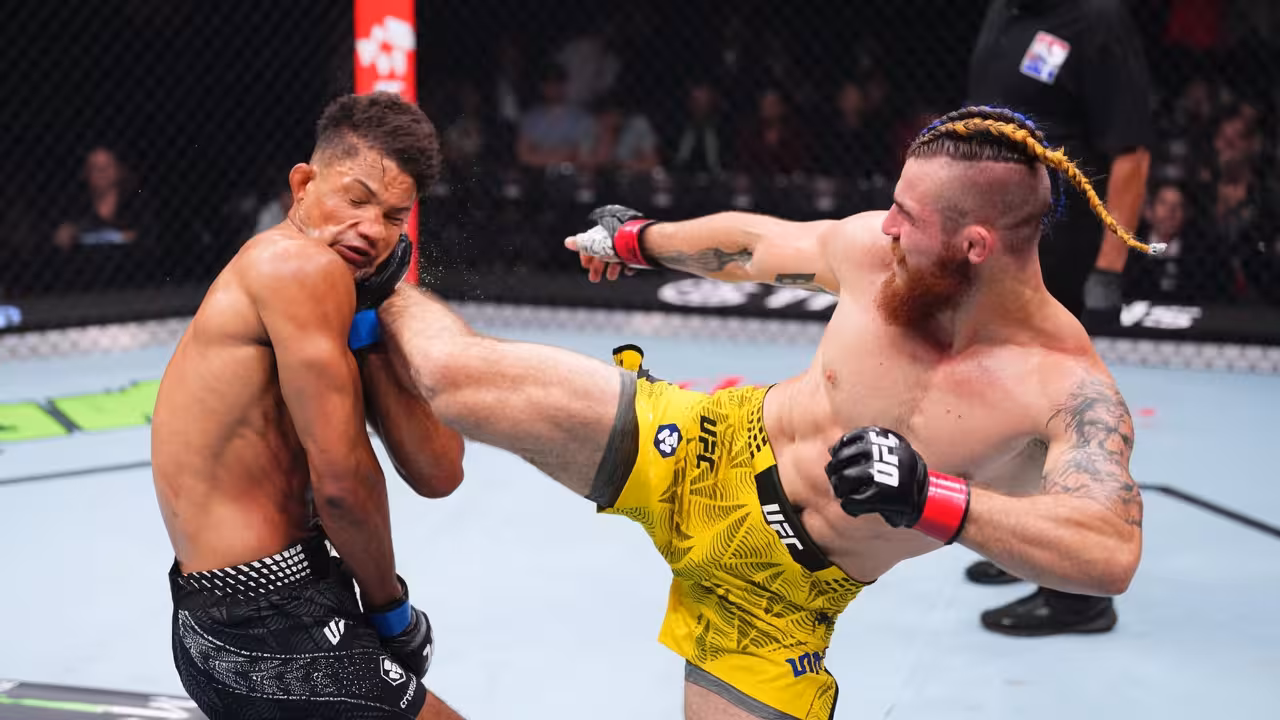 Daniil Donchenko Delivers Devastating Second-Round TKO Against Theodor Berggren at UFC Fight Night 1