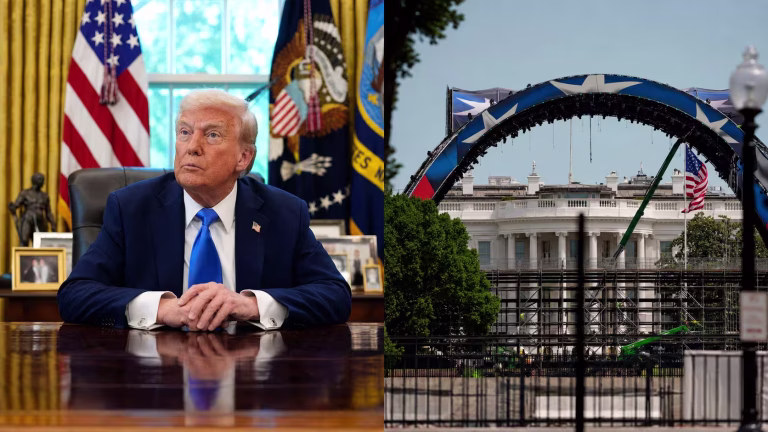 Drump Compares UFC White House “Claw” to Eiffel Tower