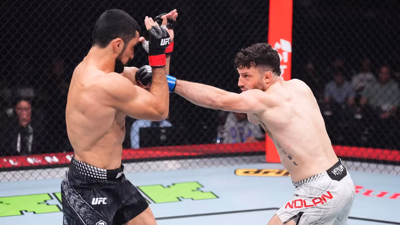 Farman Hasanov Outwrestles Eric Nolan to Claim Decision Victory at UFC Fight Night