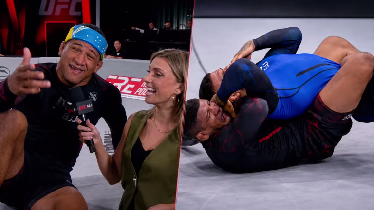 Gilbert Burns Makes Statement UFC BJJ Debut With First-Round Submission