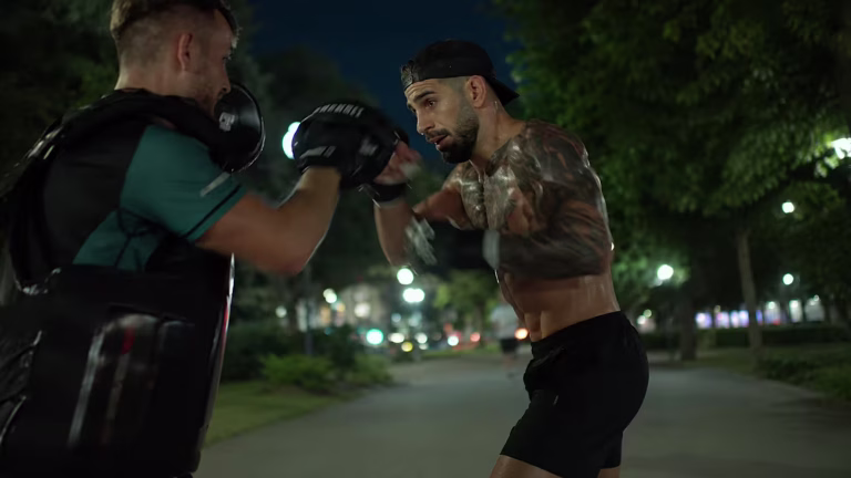 Ilia Topuria Trains in the Park and Sends Justin Gaethje a Cold Warning