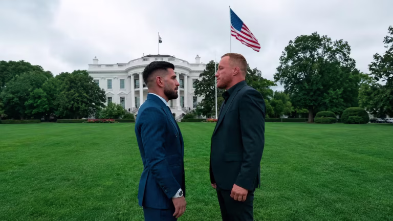 Ilia Topuria vs Justin Gaethje UFC White House Event