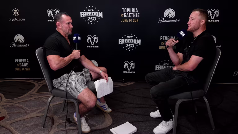Justin Gaethje Shows Respect Before Ilia Topuria Fight “I Pray for No Serious Injuries”