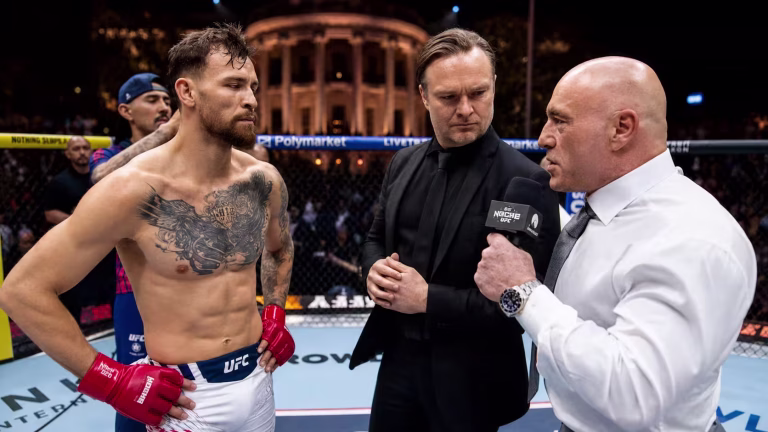 Mauricio Ruffy Stops Michael Chandler in Wild UFC Freedom 250 Finish