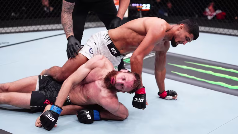 Nursulton Ruziboev Submits Andrey Pulyaev in First-Round