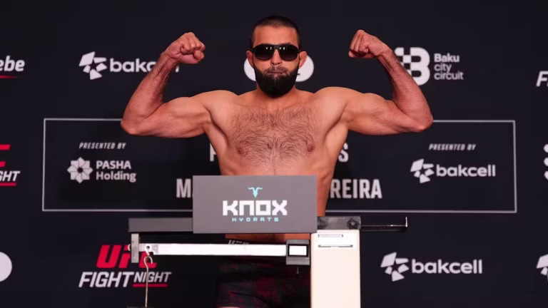Tahir Abdullayev Claims Third-Round TKO Victory Over Jefferson Nascimento at UFC Fight Night