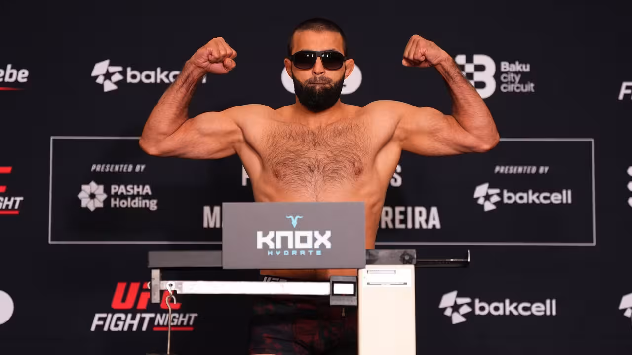 Tahir Abdullayev Claims Third-Round TKO Victory Over Jefferson Nascimento at UFC Fight Night