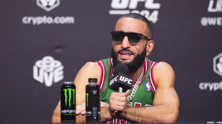 Belal Muhammad Explains Kick at Colby Covington, Calls Him a Coward for Pulling RAF 12 Fight