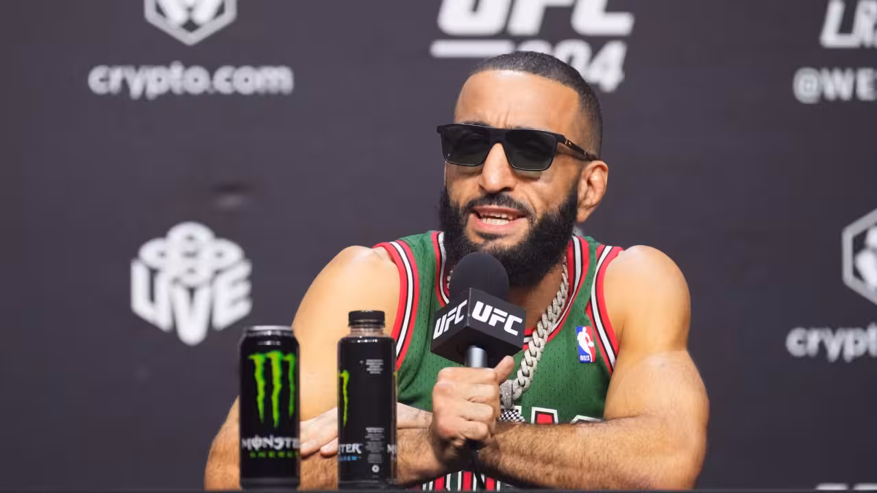 Belal Muhammad Explains Kick at Colby Covington, Calls Him a Coward for Pulling RAF 12 Fight