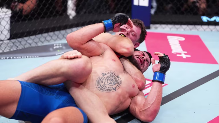 Chase Hooper Submits Mitch Ramirez in First Round at UFC Oklahoma City