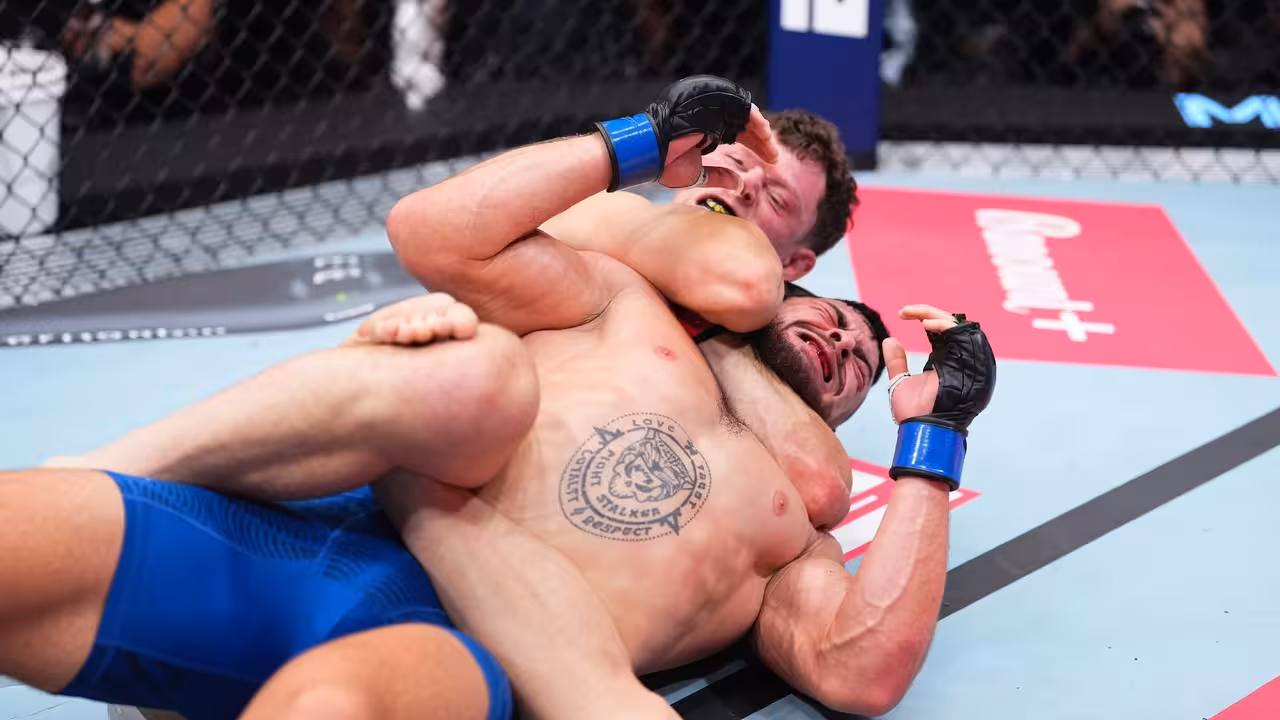 Chase Hooper Submits Mitch Ramirez in First Round at UFC Oklahoma City