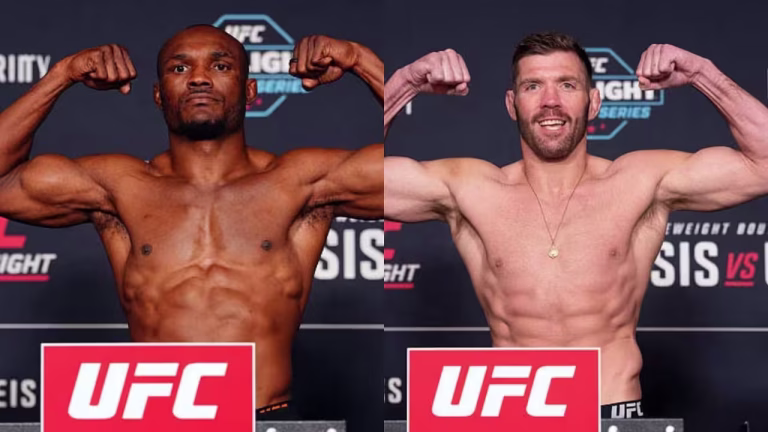 Dricus Du Plessis and Kamaru Usman Make Weight, UFC Oklahoma City Main Event Official