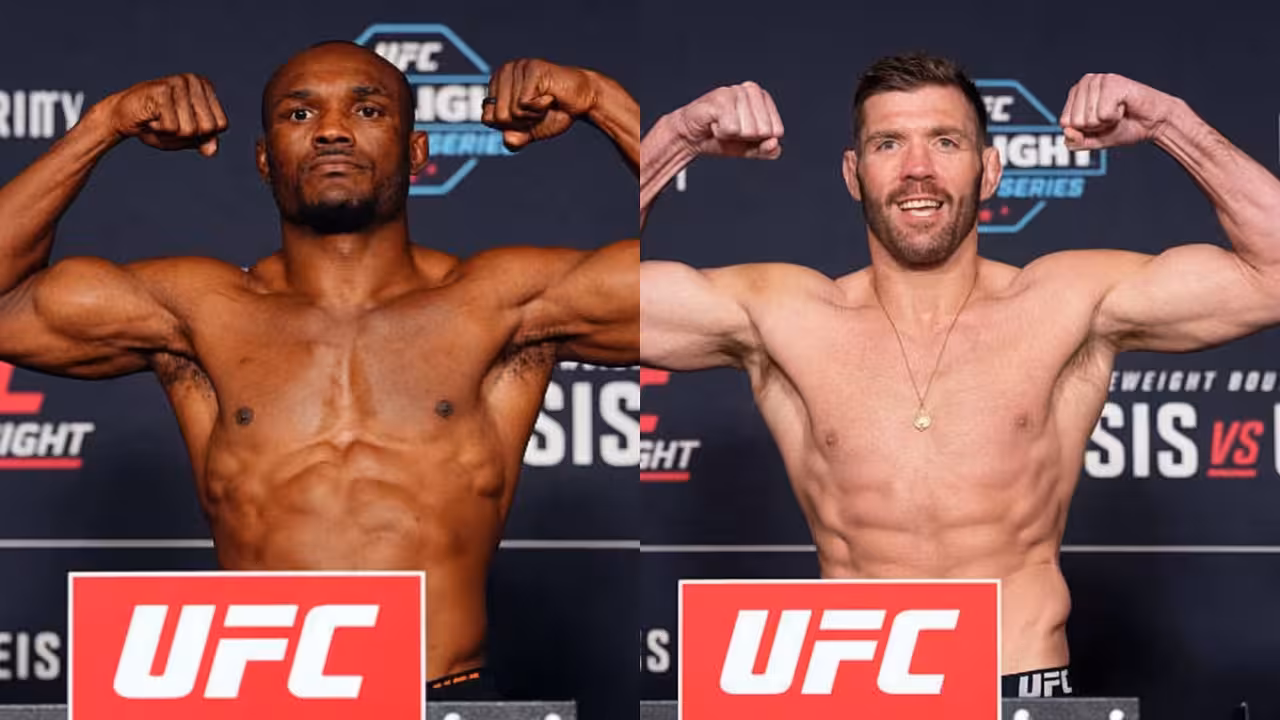 Dricus Du Plessis and Kamaru Usman Make Weight, UFC Oklahoma City Main Event Official