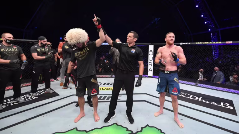 Justin Gaethje Admits Overthinking Khabib Nurmagomedov’s Strengths Was His Biggest Mistake
