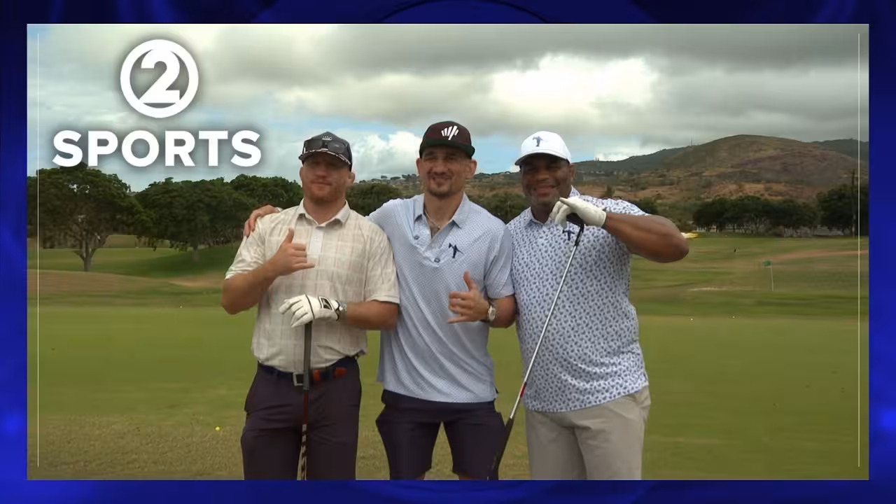 Justin Gaethje Supports Max Holloway Foundation at Hawaii Golf Classic
