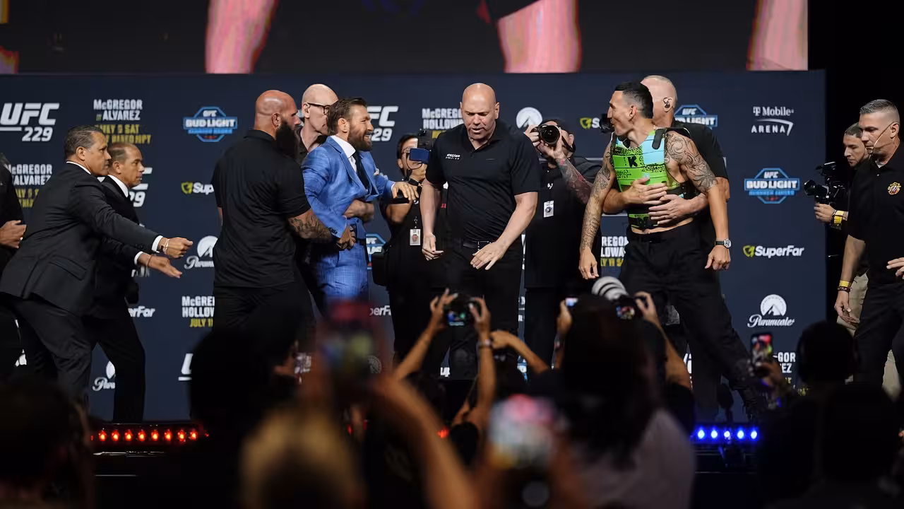Max Holloway Vows to Snatch Conor McGregor’s Belts in Explosive UFC 329 Press Conference