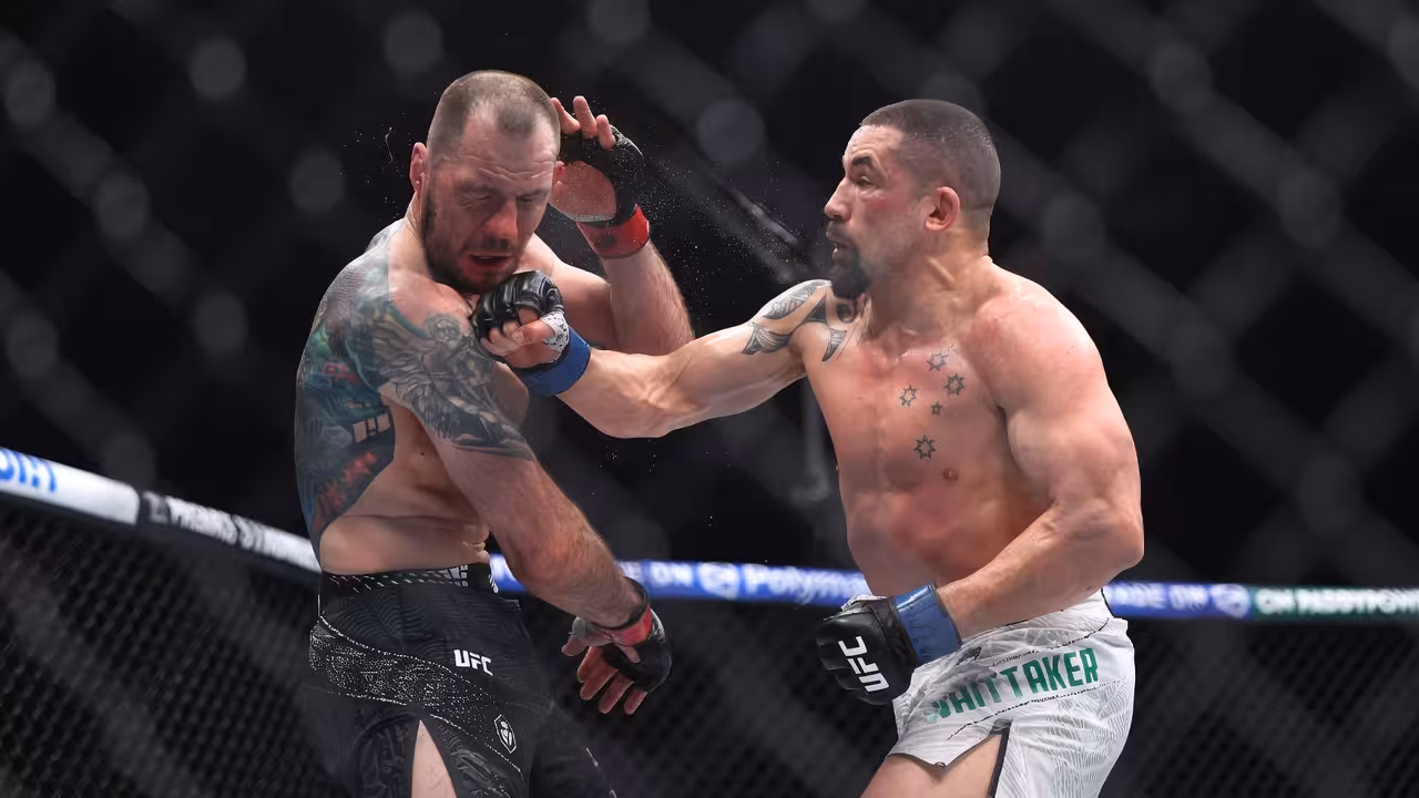 Robert Whittaker Delivers Dominant TKO in Light Heavyweight Debut Against Nikita Krylov at UFC 329