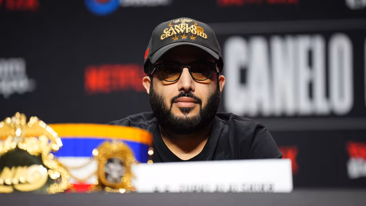 Turki Alalshikh Promotes Live Zuffa Boxing Media Day at Fanatics Fest