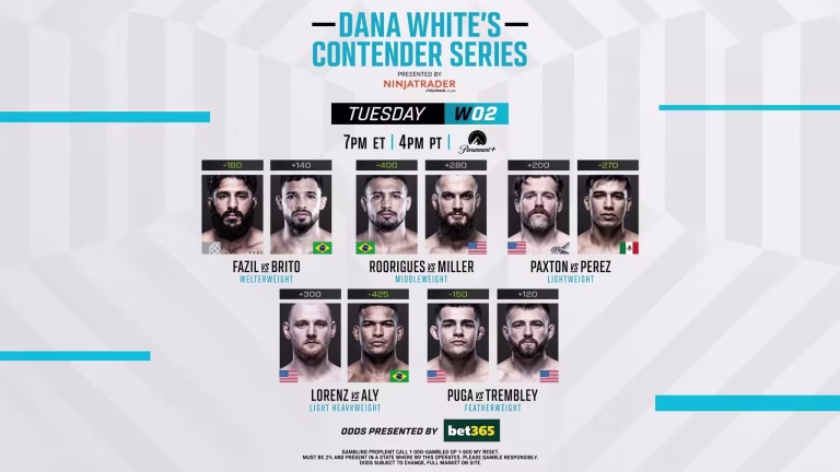 Dana White’s Contender Series: Season 10, Week 2