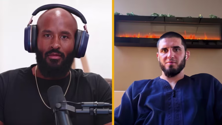 Islam Makhachev Jokes With Demetrious Johnson About Naming His 1,000 Sheep