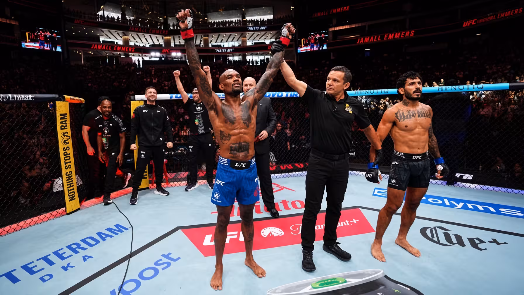 Jamall Emmers Stops Lerryan Douglas With First-Round TKO at UFC Sacramento