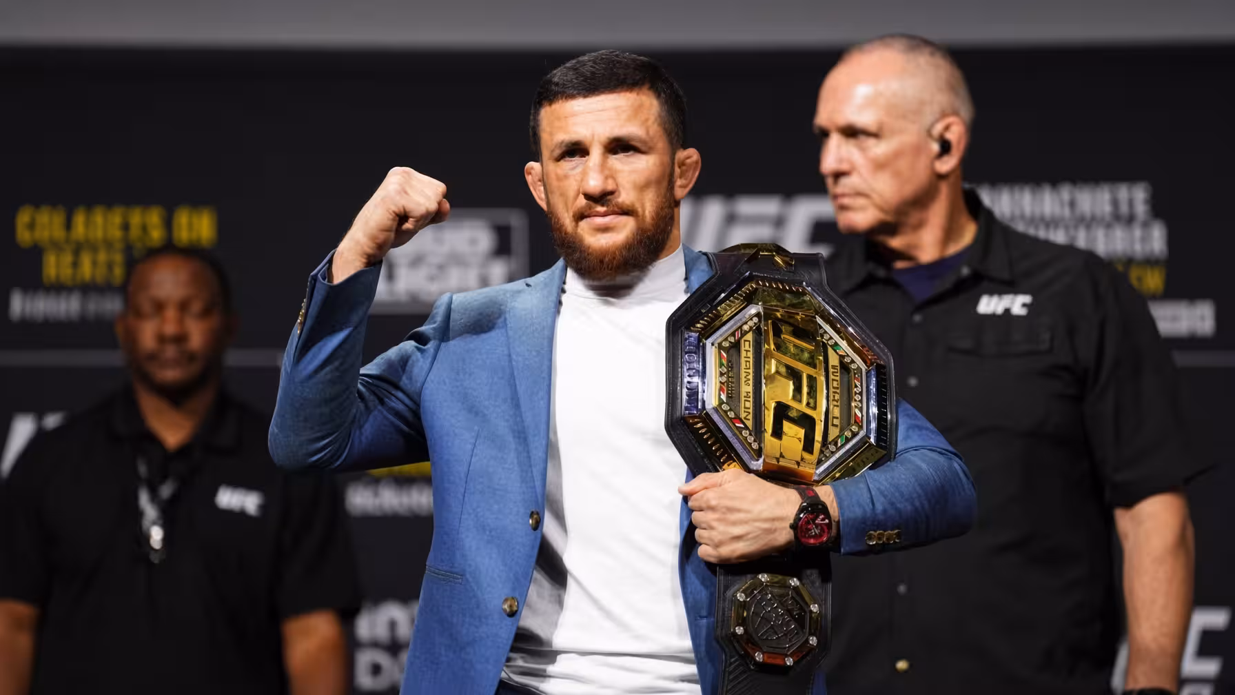 Merab Dvalishvili Says Jon Jones Is the Real GOAT, Not Islam