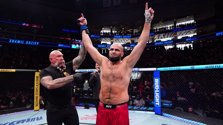Shamil Gaziev Knocks Out Kennedy Nzechukwu in 80 Seconds at UFC Sacramento