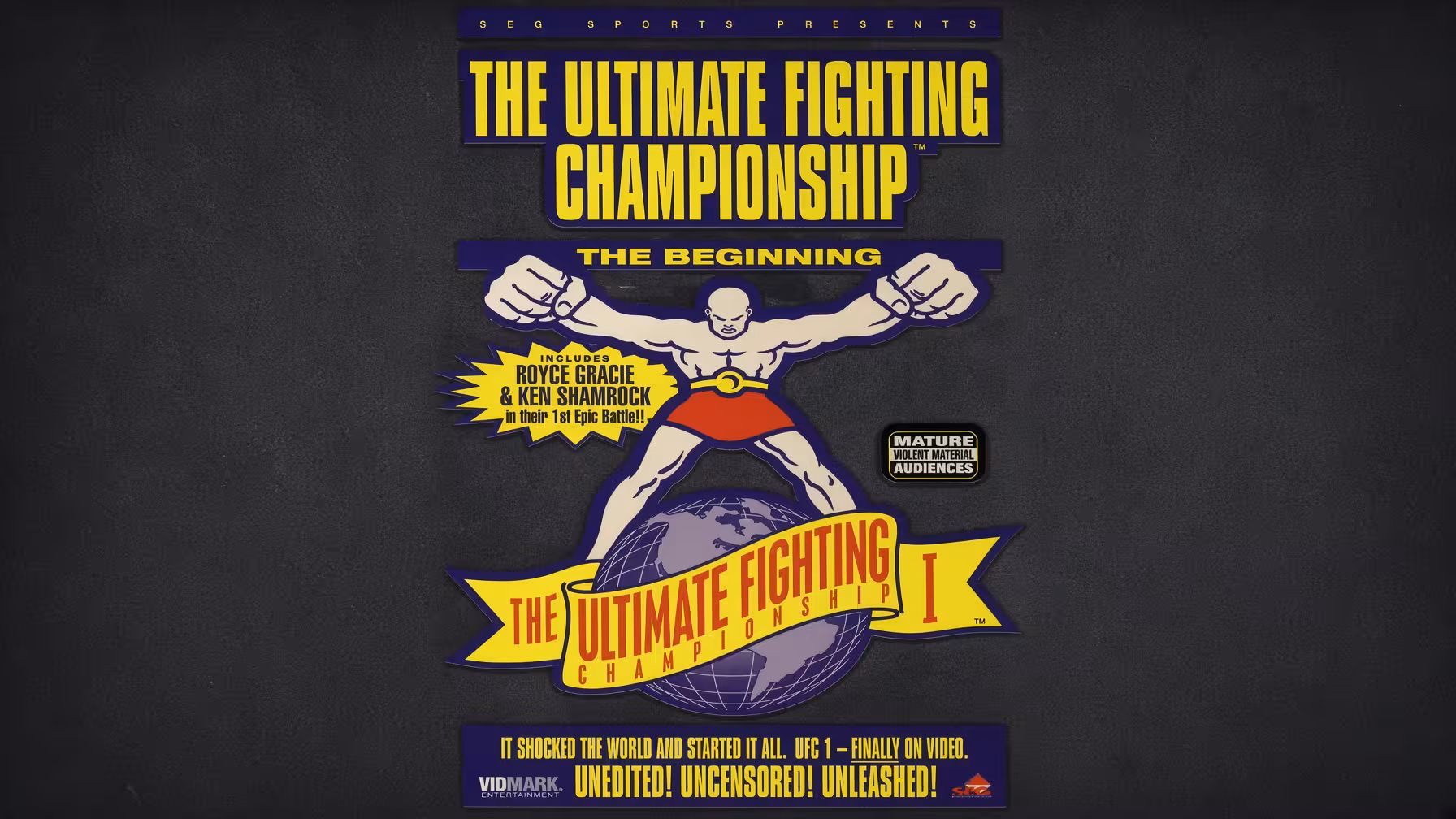 UFC 1 The Beginning – Results, Fights & Full Card