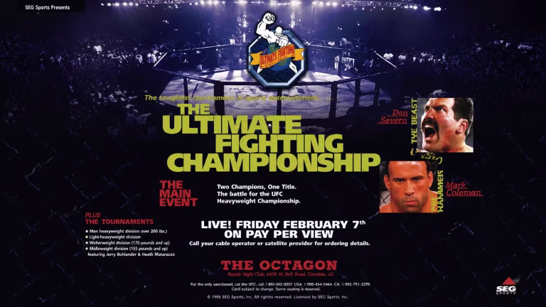 UFC 12: Judgement Day Full Fight Card, Date & Details