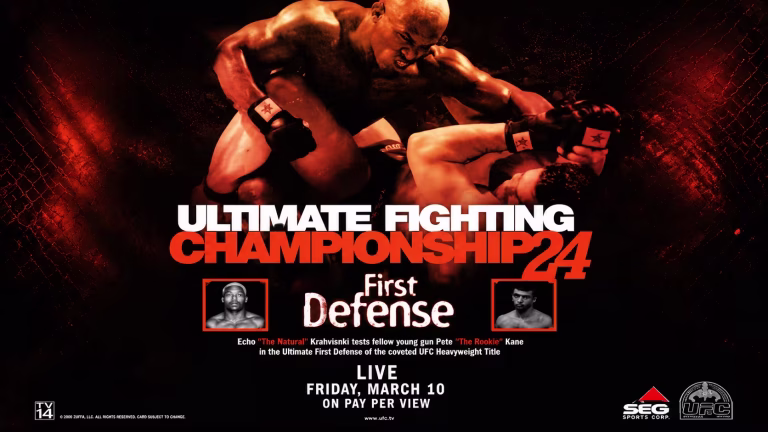 UFC 24: First Defense Full Fight Card, Date & Details