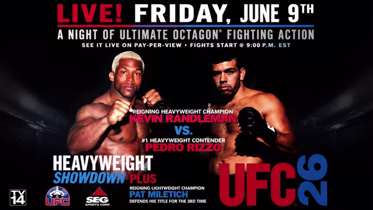 UFC 26: Ultimate Field of Dreams Full Fight Card, Date & Details