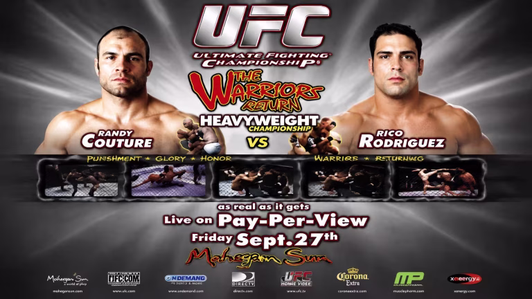 UFC 39 The Warriors Return