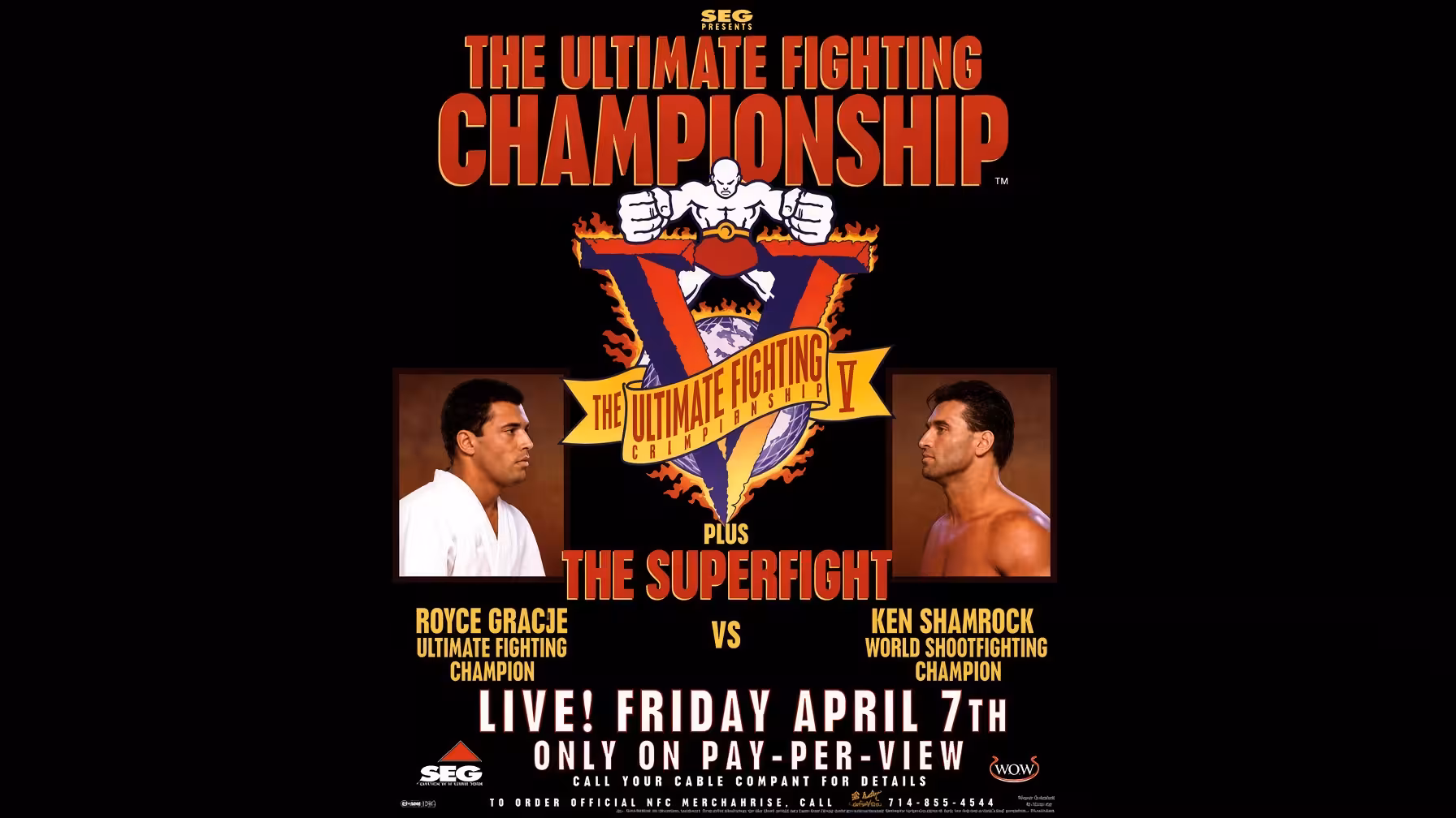UFC 5: Return of the Beast Full Fight Card, Date & Details