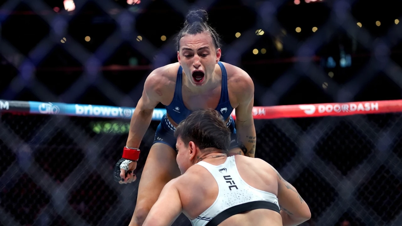 Casey O’Neill Submits Eduarda Moura, Calls Out Maycee Barber