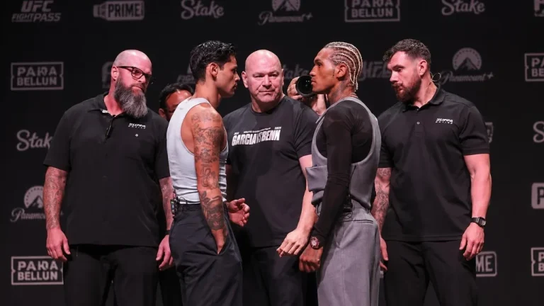 Dana White Cuts Ryan Garcia vs Conor Benn Face-Off Short