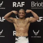 Gilbert Burns Weighs 198.8 Pounds for RAF 13 Chimaev Rematch