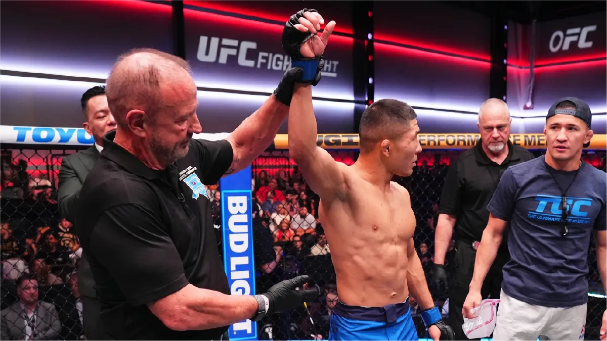 Ilimbek Akylbek Wins TUF 34 After Mahammadali Osmanli Illegal Knee