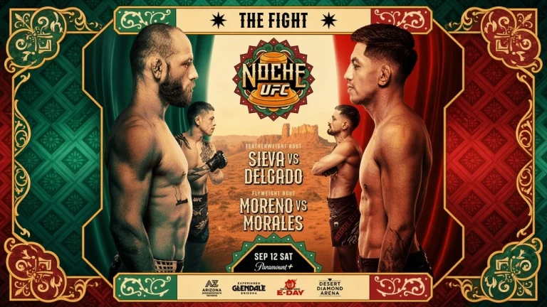 Noche UFC: Silva vs. Delgado Full Fight Card, Date & Details