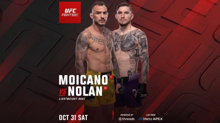 Renato Moicano Faces Tom Nolan in UFC Vegas 123 Main Event
