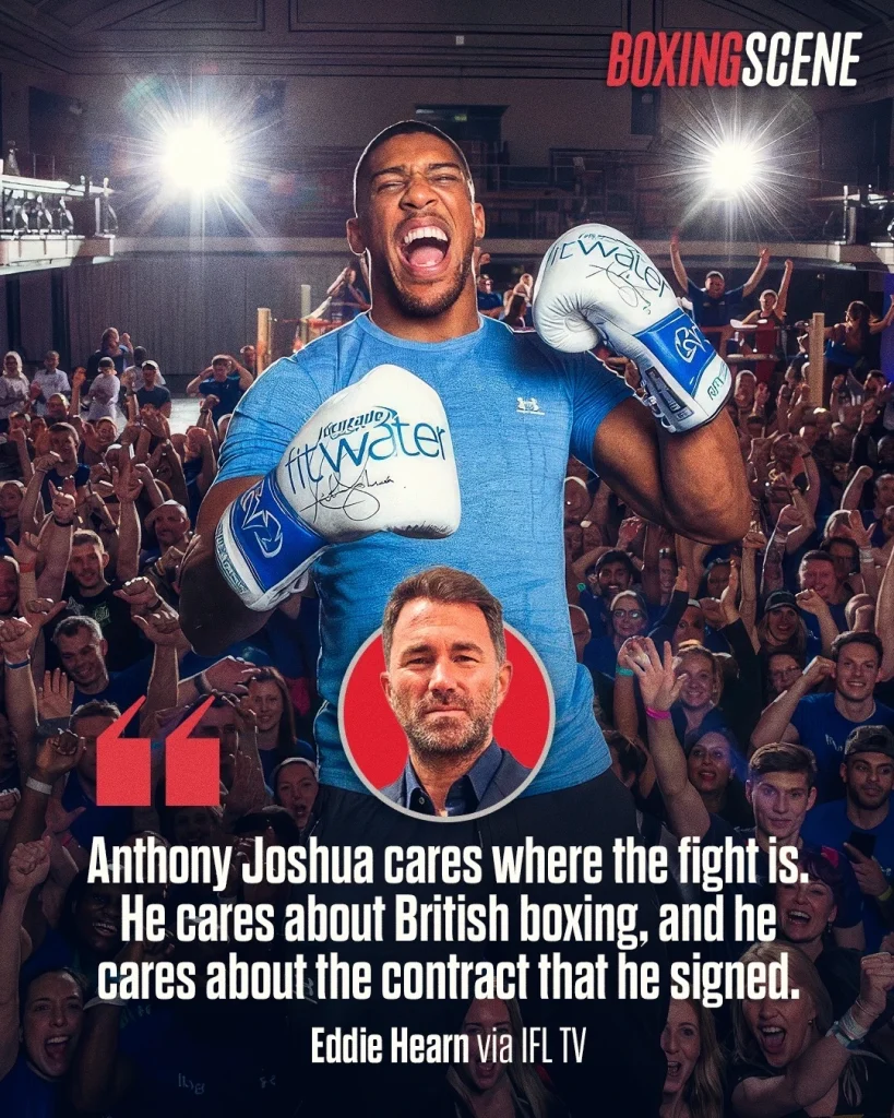 Tyson Fury vs Anthony Joshua Wembley Principality Stadium